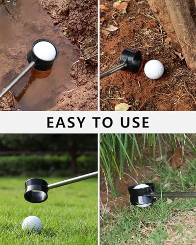 Telescopic Golf Ball Retriever | Picker Upper Tool | Premium Stainless Steel & - Image 3