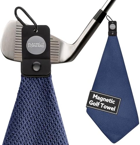 Magnetic Golf Towels for Golf Bags by PlayingItForward