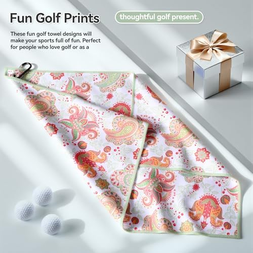 Mile High Life Golf Towel 16"x24", Microfiber Waffle Weave - Image 6