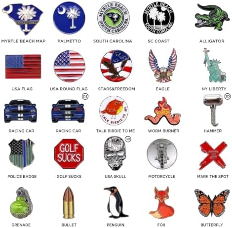 Funny Golf Ball Marker + Premium Magnetic Hat Clip | Unique Gift - Image 4