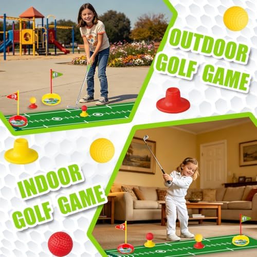 COOLFOX Toddler Golf Set -Retractable Kids Golf Clubs Set - Image 4