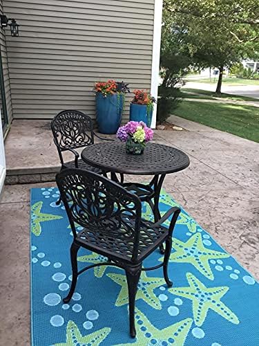 Mad Mats Outdoor Rug, Reversible Plastic Mat - Image 2