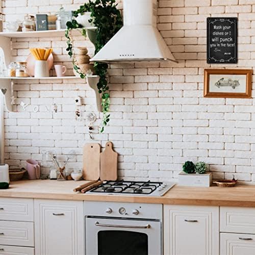 Kitchen Signs Wall Decor Funny Metal Tin Sign Kitchen Sets - Image 6