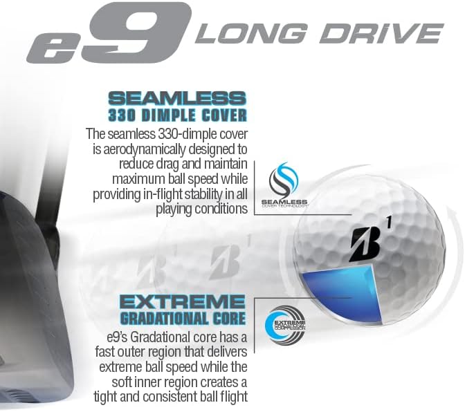 Bridgestone Golf e9 Contact Golf Balls - Image 4