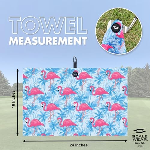 Magnetic Waffle Golf Towel 16x24 - Image 2