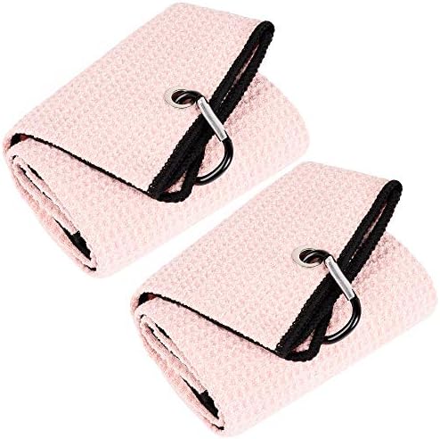 Mile High Life Tri-fold Golf Towel | 16" X 24" | Premium Microfiber Fabric | by MileHighLife