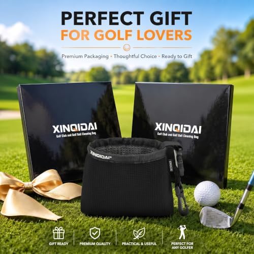 Waterproof Golf Club Cleaner Bag and Golf Ball Washer - Image 5