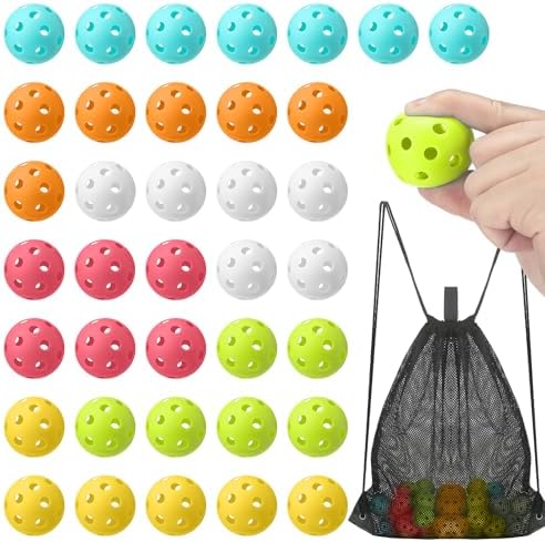 Lunmon 36 Pcs Practice Golf Balls Baseball 42mm Small by Lunmon