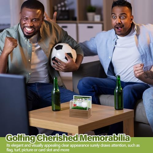 DoubleFill Acrylic Golf Ball Memorabilia Display Case - Image 6