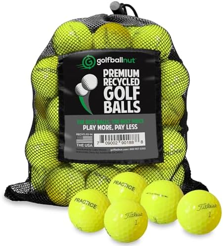 – 48 Recycled Golf Balls for Titliest Tour Practice by GolfBallNut