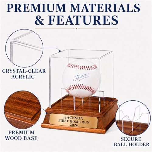 Personalized Baseball Display Case - Image 5