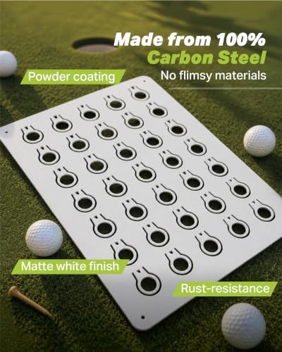 Metal Golf Ball Display Case Wall Mount - Image 6