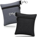 2PCS Golf Tee Pouch, Nylon Zipper Golf Accessory Bag by Unknown