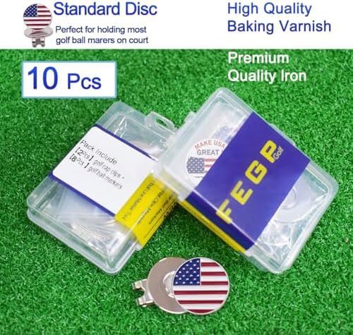 10 Pcs Value Golf Ball Markers - Image 4