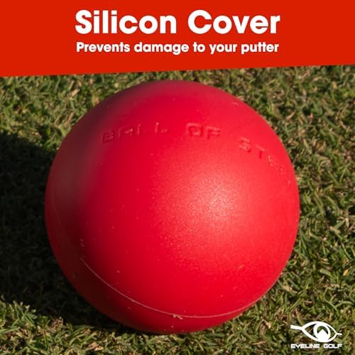 EyeLine Golf Weighted Heavy Putting Ball of Steel, Silicon Padding, Instant - Image 5