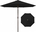 9FT Auto-Tilt Patio Umbrella|Outdoor Market Table Umbrella by YourPerfectOutdoorEscape