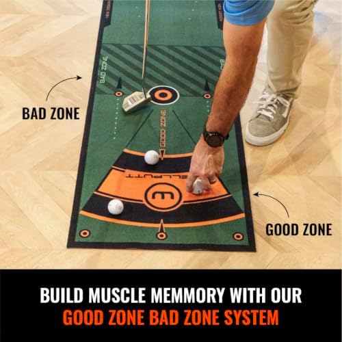 WELLPUTT - Golf Putting Training Mat - 13ft Green - Image 6