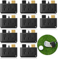 Nuanchu 10 Pcs Pocket Golf Club Brush 3 in 1 by Nuanchu