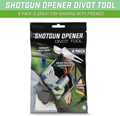 GoSports Golf Beer Shotgun Divot Tool and Cigar Holder - Image 2