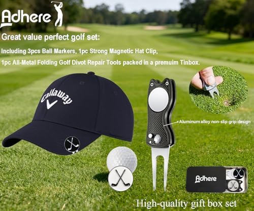 Adhere Golf Ball Markers & Divot Tools Personlized Enamel Ball Markers - Image 5