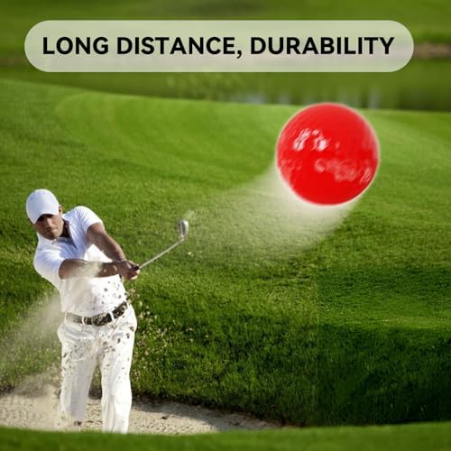 Colored Golf Balls, High Visibility Easy to Find, Blank No Logo - Image 6