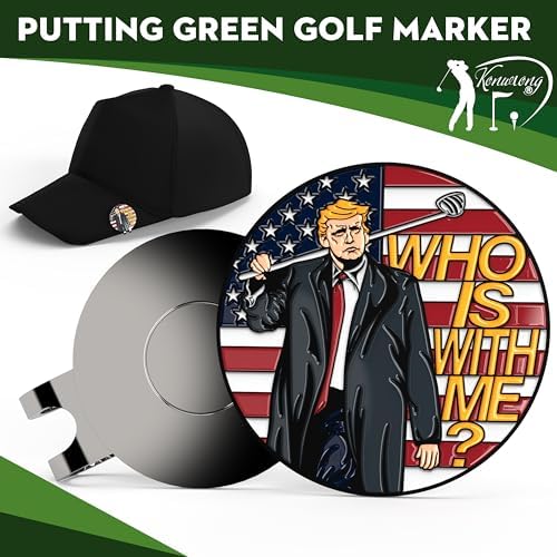 Funny Golf Ball Marker Magnetic Hat Clip - Image 2