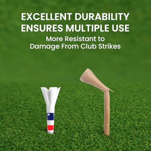 VEASAERS Short Golf Tees Plastic 1 1/2 inch - Image 4