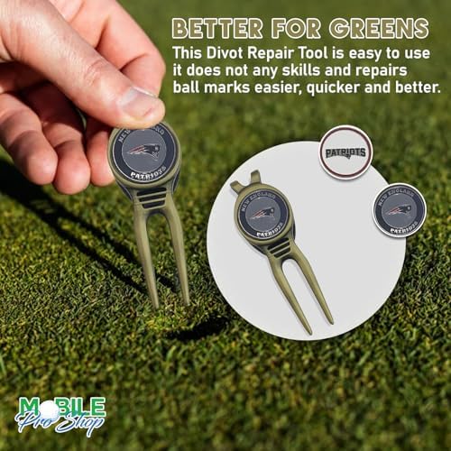 Divot Repair Tool with Double-Sided Removable Magnetic Ball Marker - Image 6
