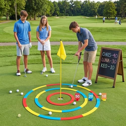 3-Piece Silicone Putting Target Rings - Image 3
