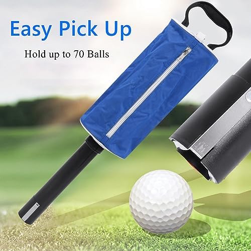 Golf Ball Retriever, Shag Bag for Golf Balls, Portable Golf Ball Pick Up - Image 2