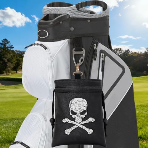 Skull Golf Valuables Pouch Bag - Image 5