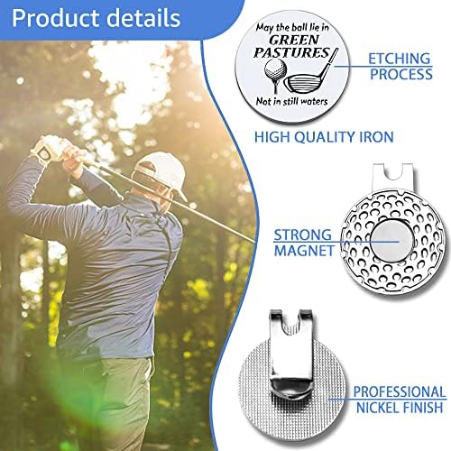 Men Golf Ball Marker with Magnetic Hat Clip, Funny Golf Accessories Gifts - Image 3