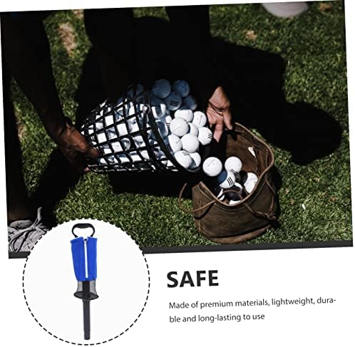 Blue Golf Ball Collector Tube Large Storage Lightweight Detachable - Image 5