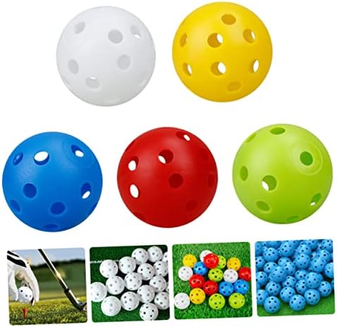 KESYOO 50pcs Plastic Golf Practice Balls - Image 3