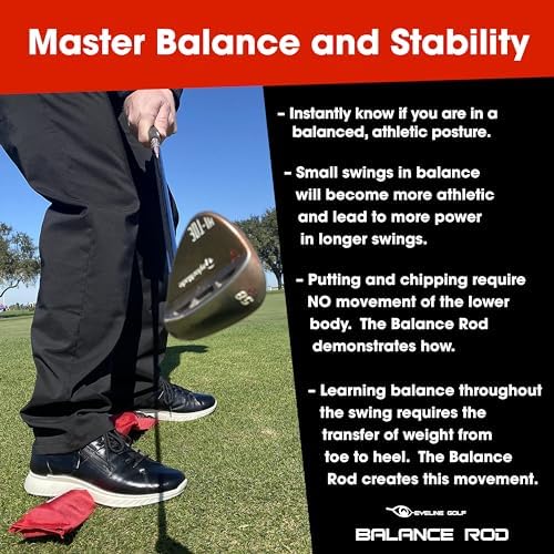 EyeLine Golf Balance Rod, Golf Training Equipment - Image 2