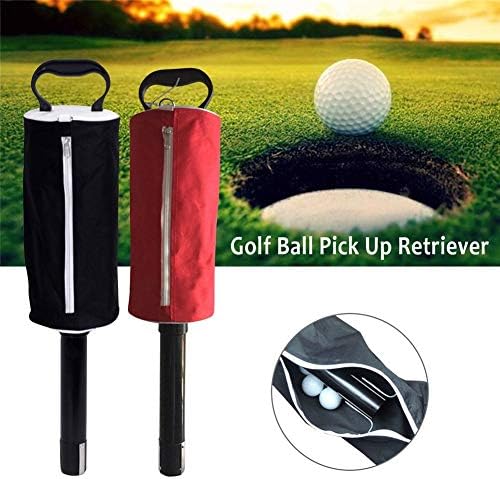 Golf Ball Retriever Portable Pocket Shagger Storage Pick up Shag Bag - Image 3