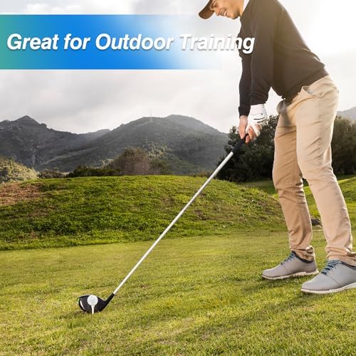 GSE Plastic Practice Golf Balls, 40mm Limited Flight, 12 Pack, Bright Color - Image 3