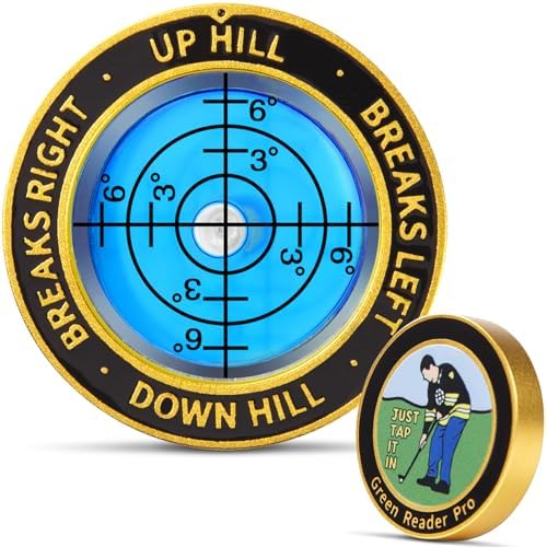 High Precision Golf Green Reader Funny Ball Marker Golf Putt Training Aid by VIGLORY