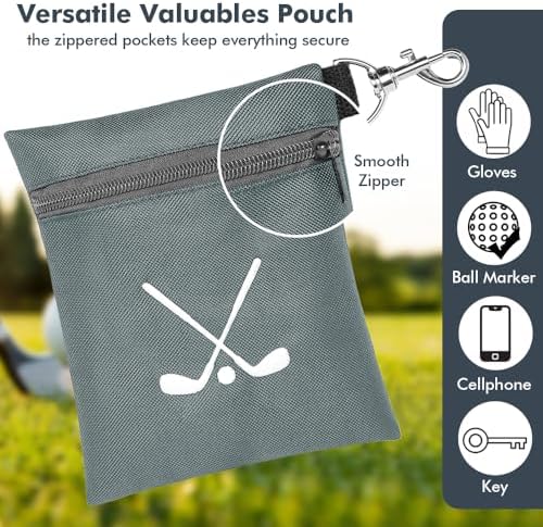 Golf Tee Bag, Waterproof Golf Tee Pouch - Image 6