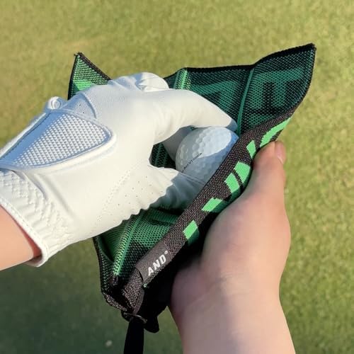 ANDGOLF Pleats Ball Towel, Use to Wash My Ball and Club, Best Choice - Image 3