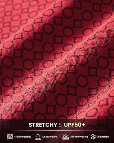 Obla Men's Golf Shirt Short Sleeve Dry Fit Collared Polo Shirts - Image 5