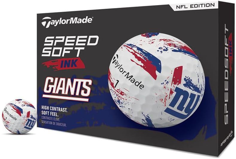 TaylorMade Golf Speed Soft Ink NFL Golf Balls by Unknown
