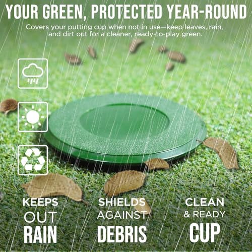 KINGTOP Golf Hole Cup Covers for Standard 4.25 in Cups - Image 4