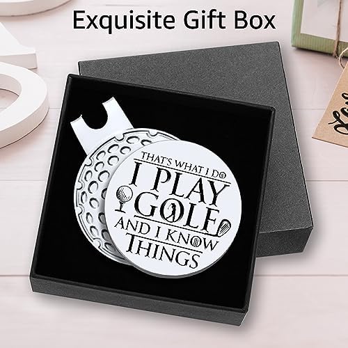 Hafhue That's What I Do I Play Golf Golf Ball Marker - Image 3