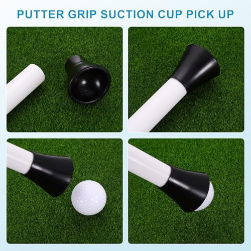 Golf Ball Retriever Grabber Putter Grip Suction Cup Pick Up Back - Image 4