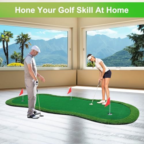Golf Putting Green, Large Golf Putting Mat - Image 2