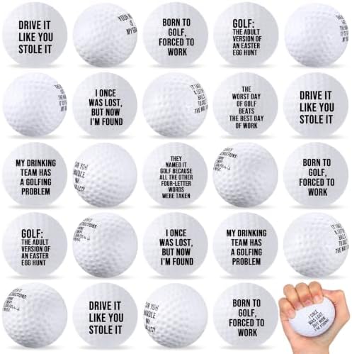 RoundFunny Mini Golf Stress Ball 2.5'' Bulk by RoundFunny