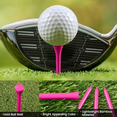 FINGER TEN Golf Tees Wood Bulk - Image 4