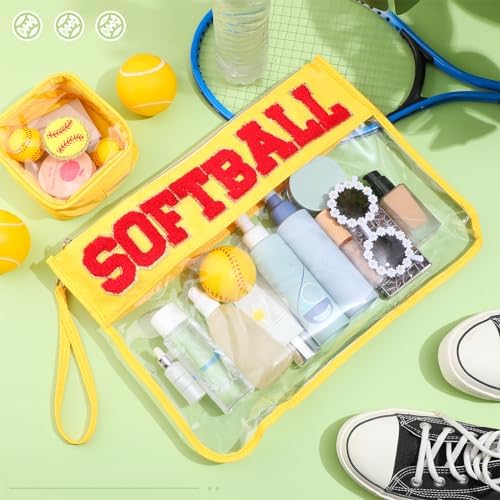 Hillban 2 Pcs Softball Gift Girl Snack Bag Softball Accessories - Image 7