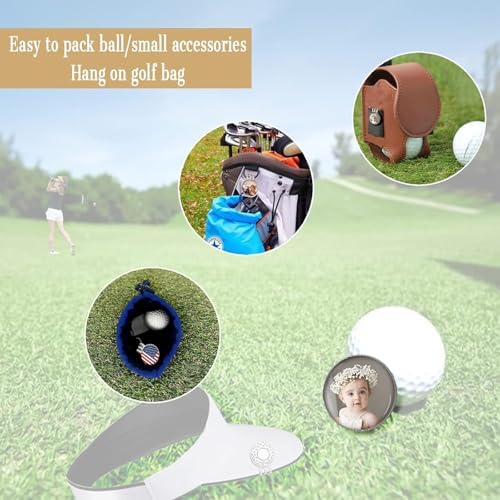 ubmpj Personalized Golf Ball Markers & Magnetic Hat Clip Set - Image 6